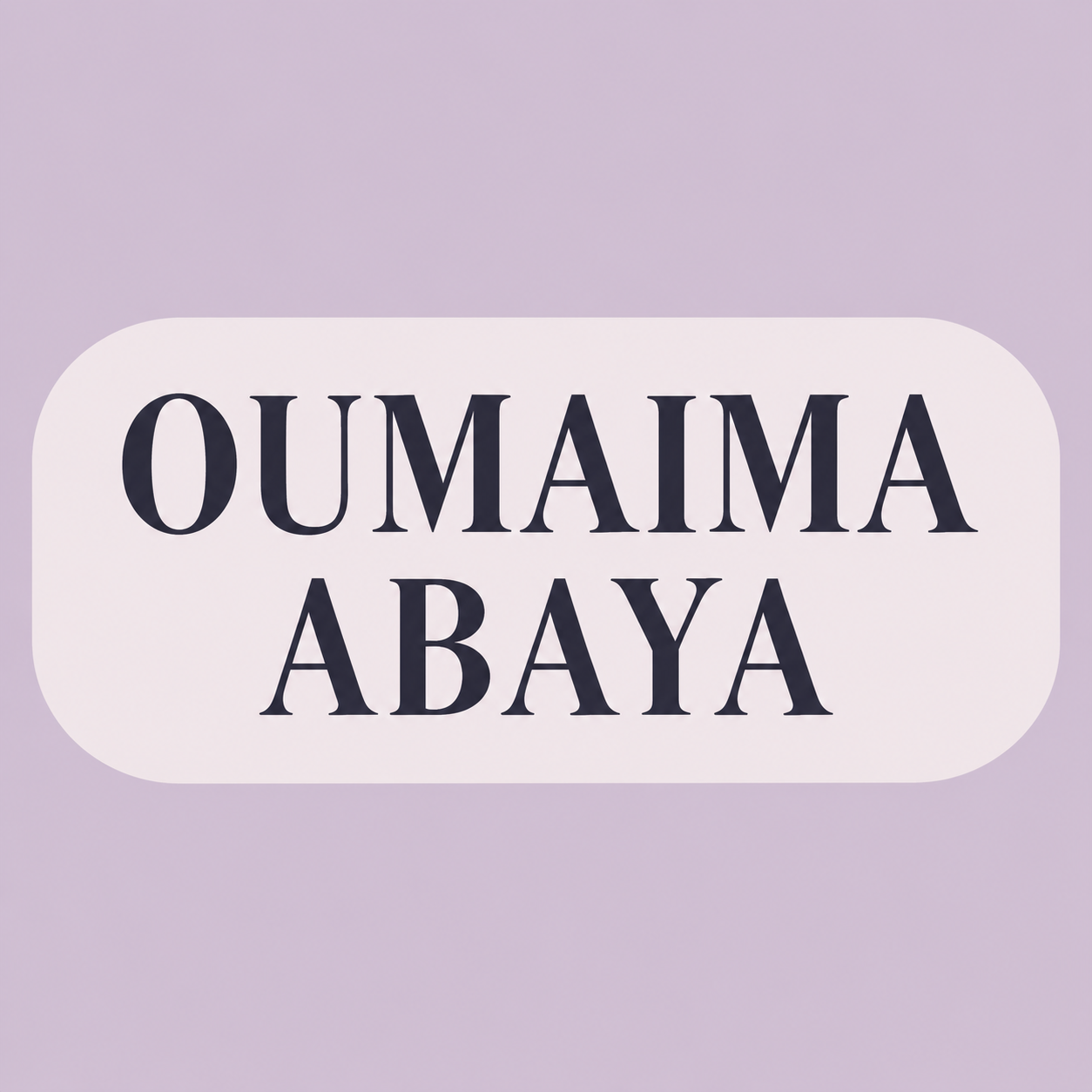 Oumaima Abaya